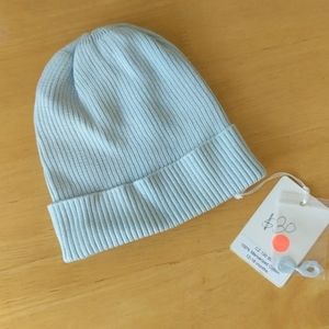 Baby CZ baby pull on ribbed hat